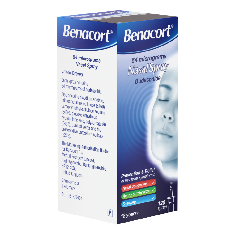 Benacort Allergy Relief Nasal Spray - 120 Sprays