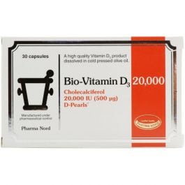 Bio-Vitamin D3 20000IU (500mcg) - 30 Capsules product image - Fusion Pharmacy UK