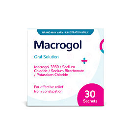 Macrogol Oral Solution - 30 Sachets product image - Fusion Pharmacy UK