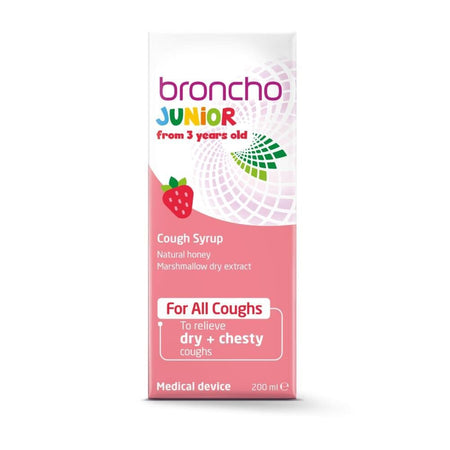 BronchoStop Junior Syrup - 200ml product image - Fusion Pharmacy UK