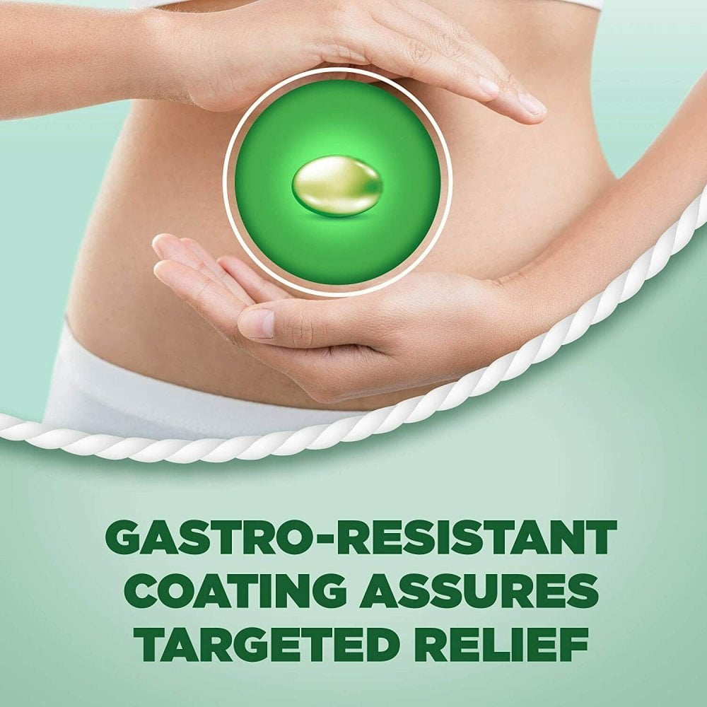 Buscomint Peppermint Oil 0.2ml Gastro-Resistant Soft - 24 Capsules
