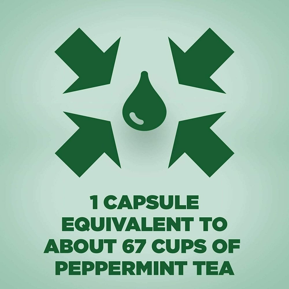 Buscomint Peppermint Oil 0.2ml Gastro-Resistant Soft - 24 Capsules