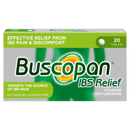 Buscopan IBS Relief - 20 Tablets product image - Fusion Pharmacy UK
