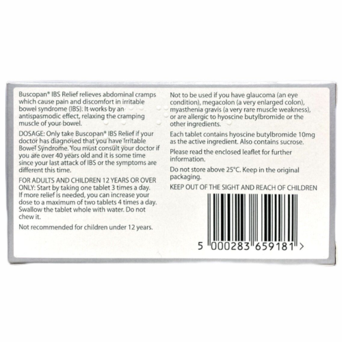 Buscopan IBS Relief - 40 Tablets