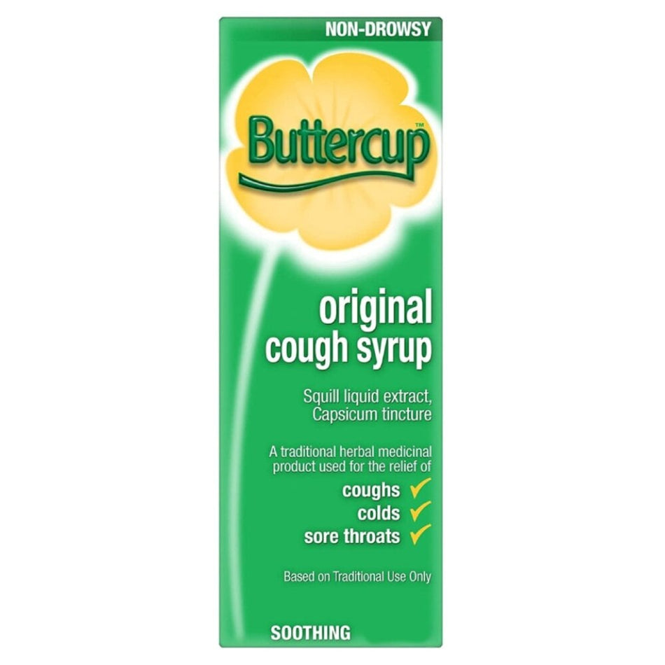 Buttercup Original Cough Syrup - 150ml product image - Fusion Pharmacy UK