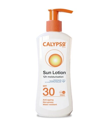 Calypso Press & Protect Sun Lotion SPF30 - 200ml product image - Fusion Pharmacy UK