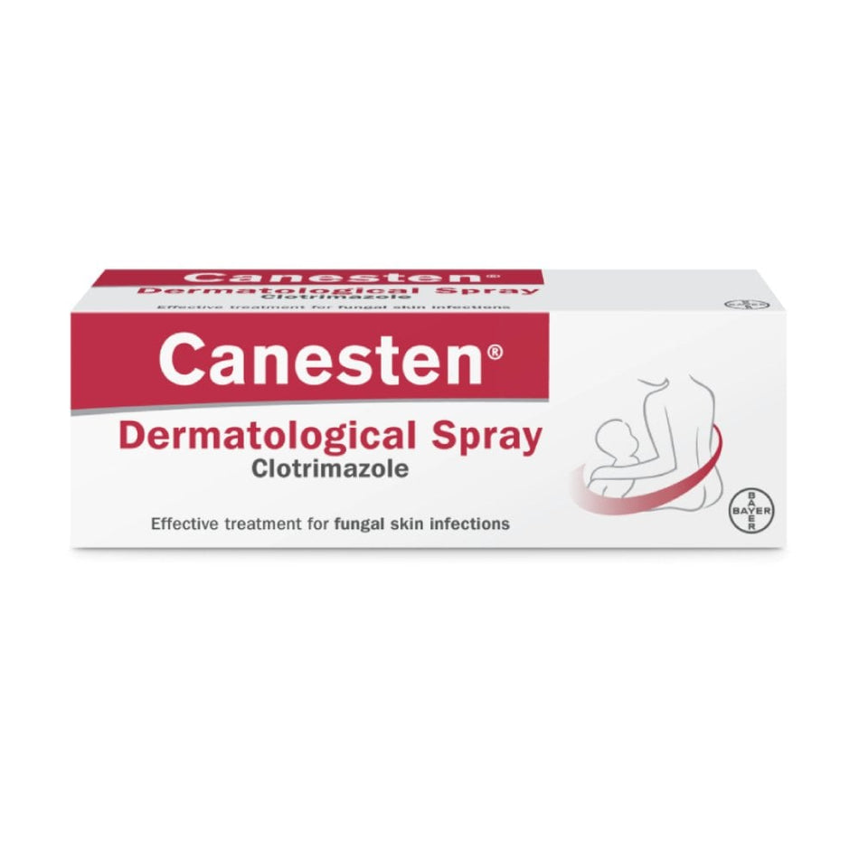 Canesten 1% Clotrimazole Dermatological Spray - 40ml product image - Fusion Pharmacy UK