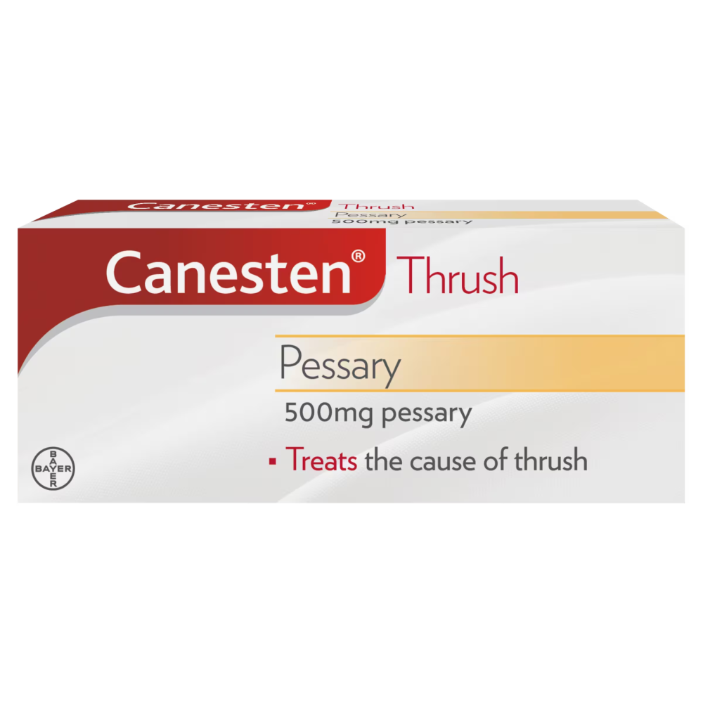 Canesten Thrush Pessary - 500mg product image - Fusion Pharmacy UK