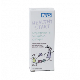 Healthy Start Children's Vitamin Drops - 10ml product image - Fusion Pharmacy UK