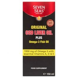 Seven Seas Original Cod Liver Oil - 150ml product image - Fusion Pharmacy UK
