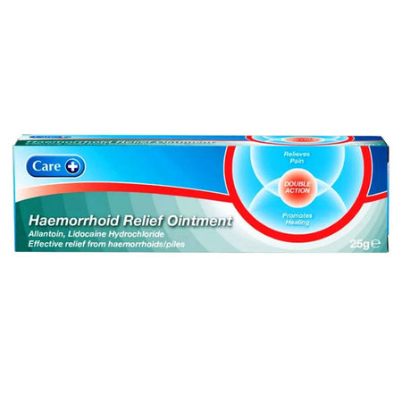 Care Haemorrhoid Relief Ointment - 25g product image - Fusion Pharmacy UK