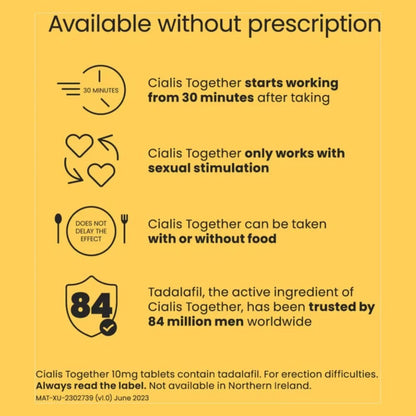 Cialis Together 10mg - 4 Tablets