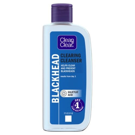 Clean & Clear Blackhead Clearing Cleanser - 200ml product image - Fusion Pharmacy UK