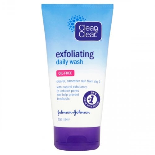 Clean & Clear Exfoliating Daily Wash - 150ml product image - Fusion Pharmacy UK