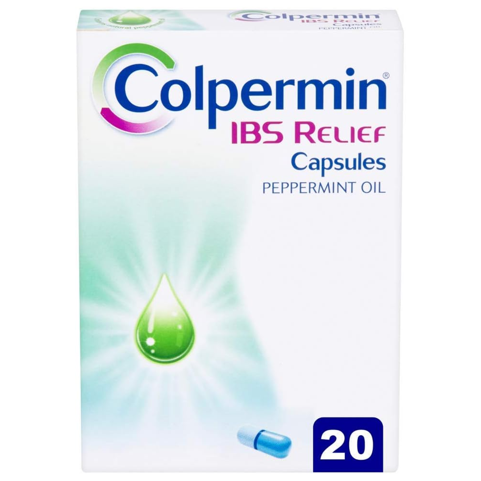 Colpermin IBS Relief - 20 Capsules product image - Fusion Pharmacy UK
