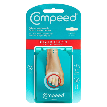 Compeed Toe Blister - 8 Plasters product image - Fusion Pharmacy UK