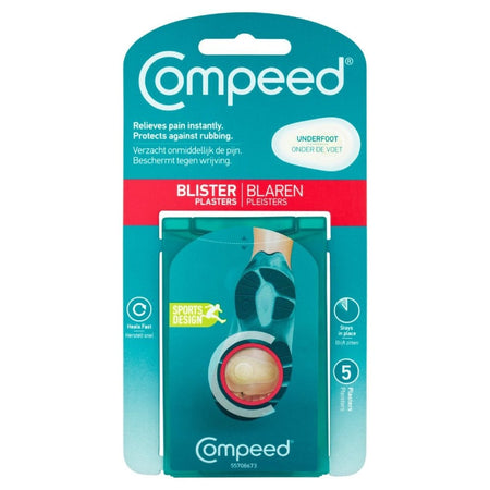 Compeed Underfoot Blister - 5 Plasters product image - Fusion Pharmacy UK
