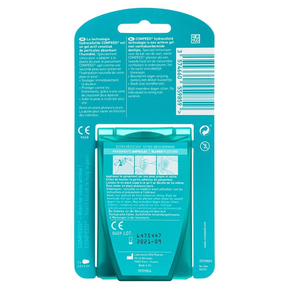 Compeed Underfoot Blister - 5 Plasters