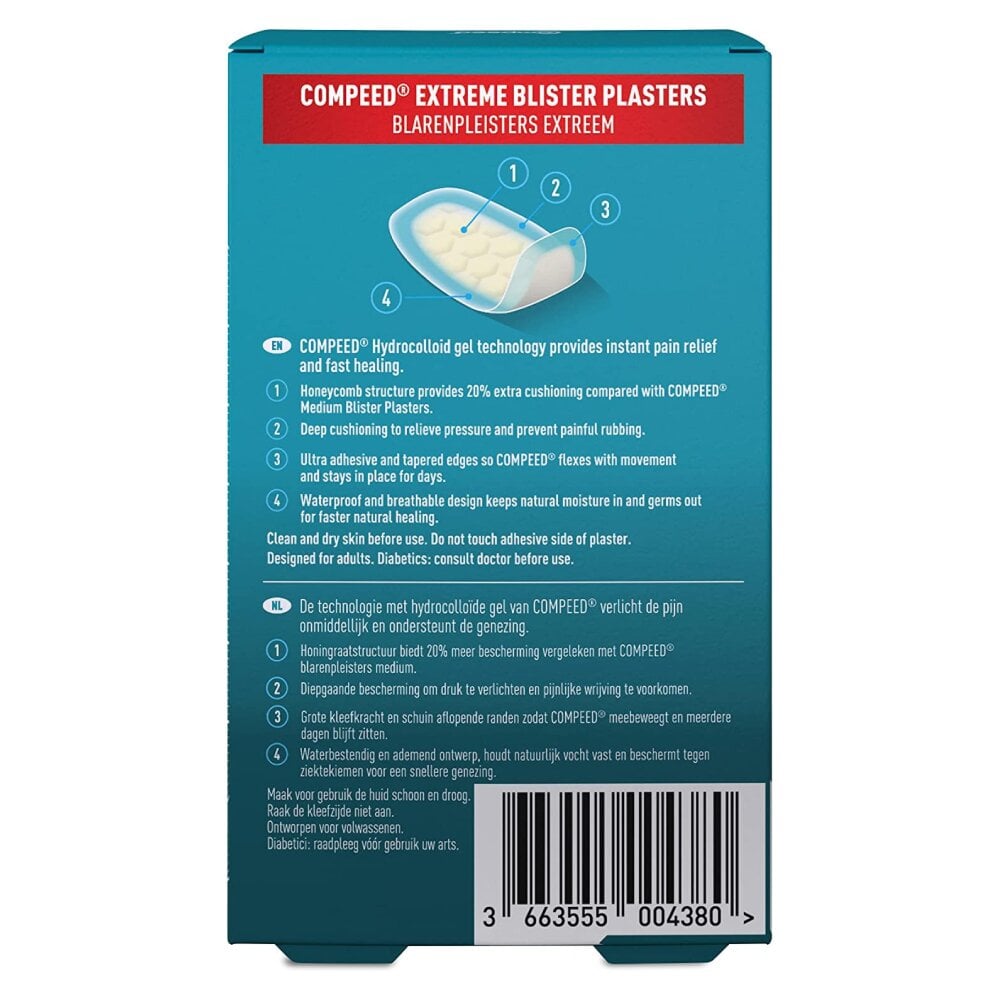 Compeed Extreme Blister - 5 Plasters