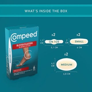 Compeed Blister Mix Pack - 5 Plasters