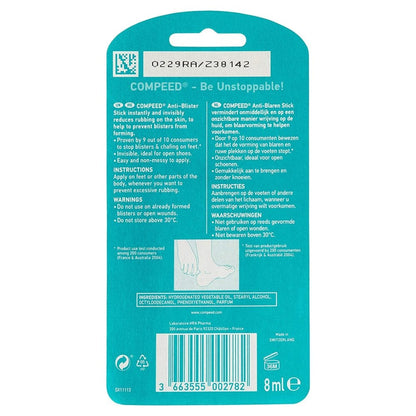 Compeed Anti Blister Treatment Stick - 8ml