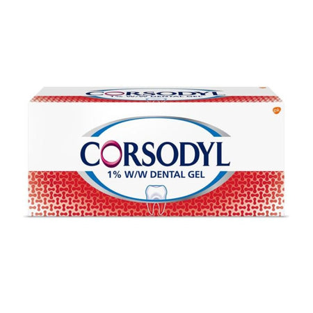 Corsodyl Dental Gel - 50g product image - Fusion Pharmacy UK
