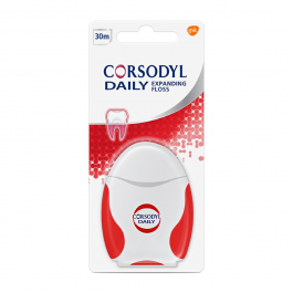 Corsodyl Daily Expanding Floss - 30M product image - Fusion Pharmacy UK