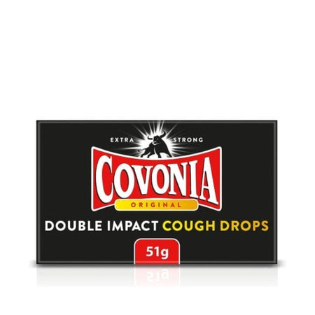 Covonia Double Impact Cough Drops Original - 51g product image - Fusion Pharmacy UK