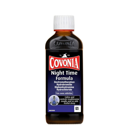 Covonia Night Time Formula - 150ml product image - Fusion Pharmacy UK