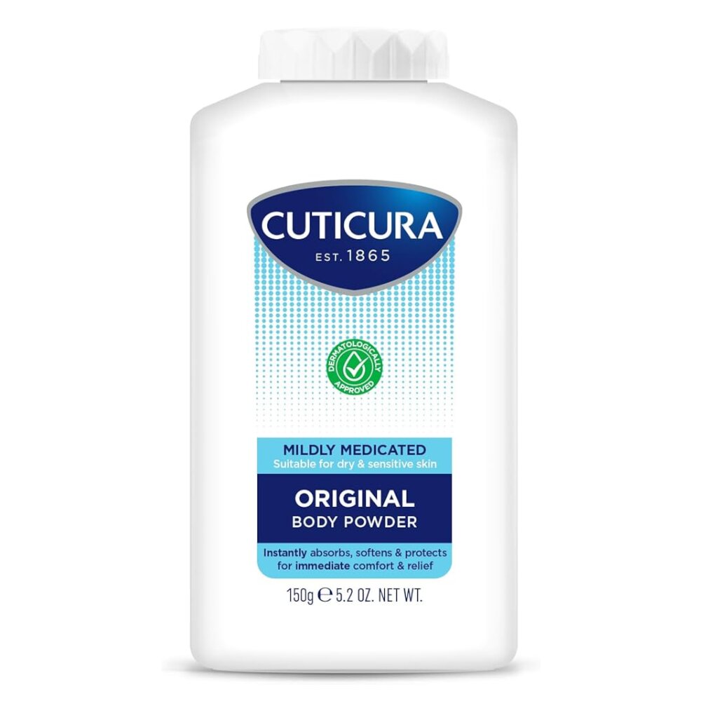 Cuticura Mildly Medicated Talcum Powder - 150g