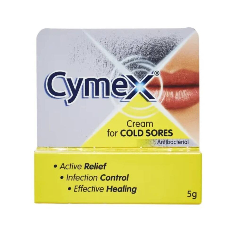 Cymex Cream For Cold Sores - 5g product image - Fusion Pharmacy UK