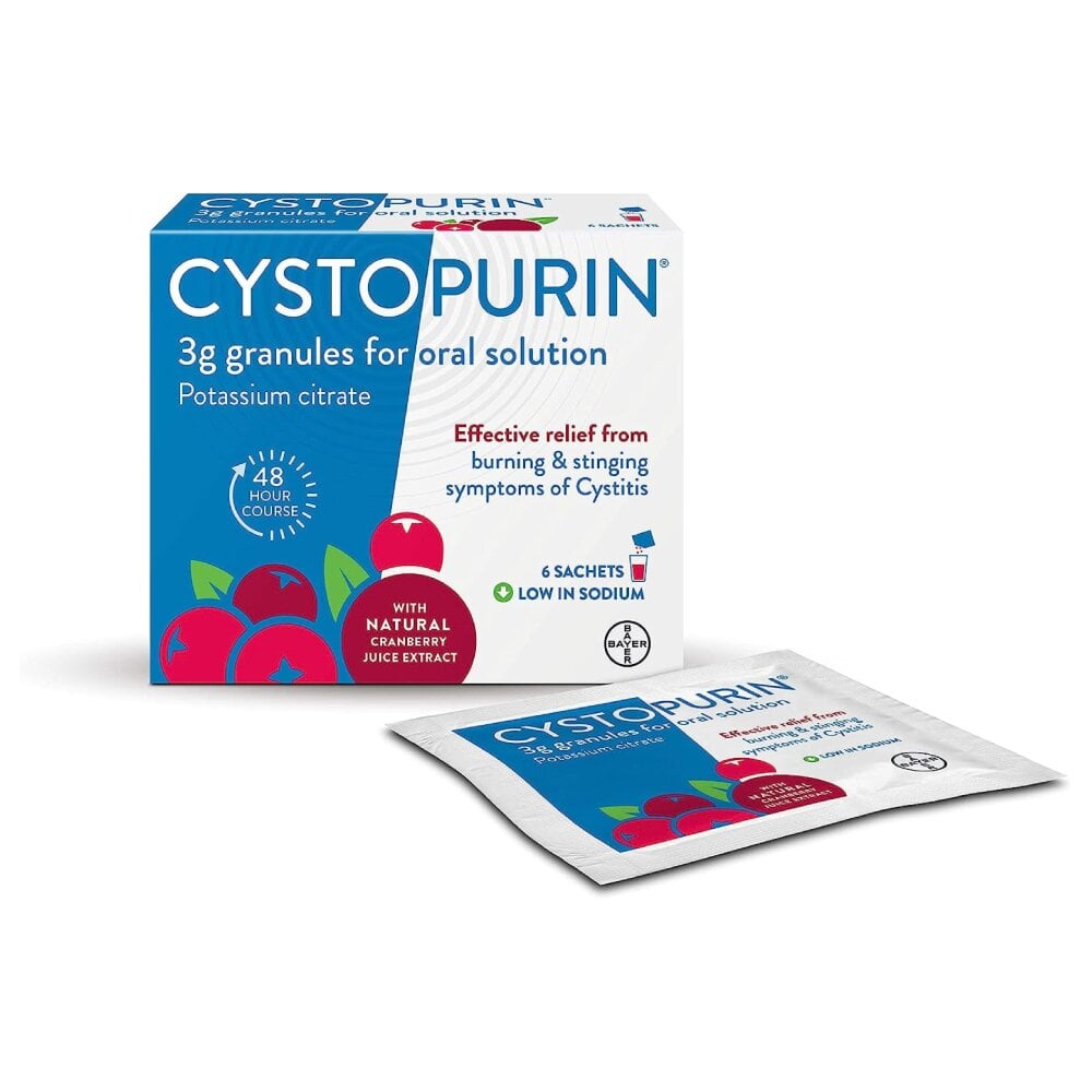 Cystopurin 3g Granules With Natural Cranberry Juice Extract - 6 Sachets