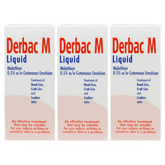 Derbac M Liquid - 150ml - 3 Packs