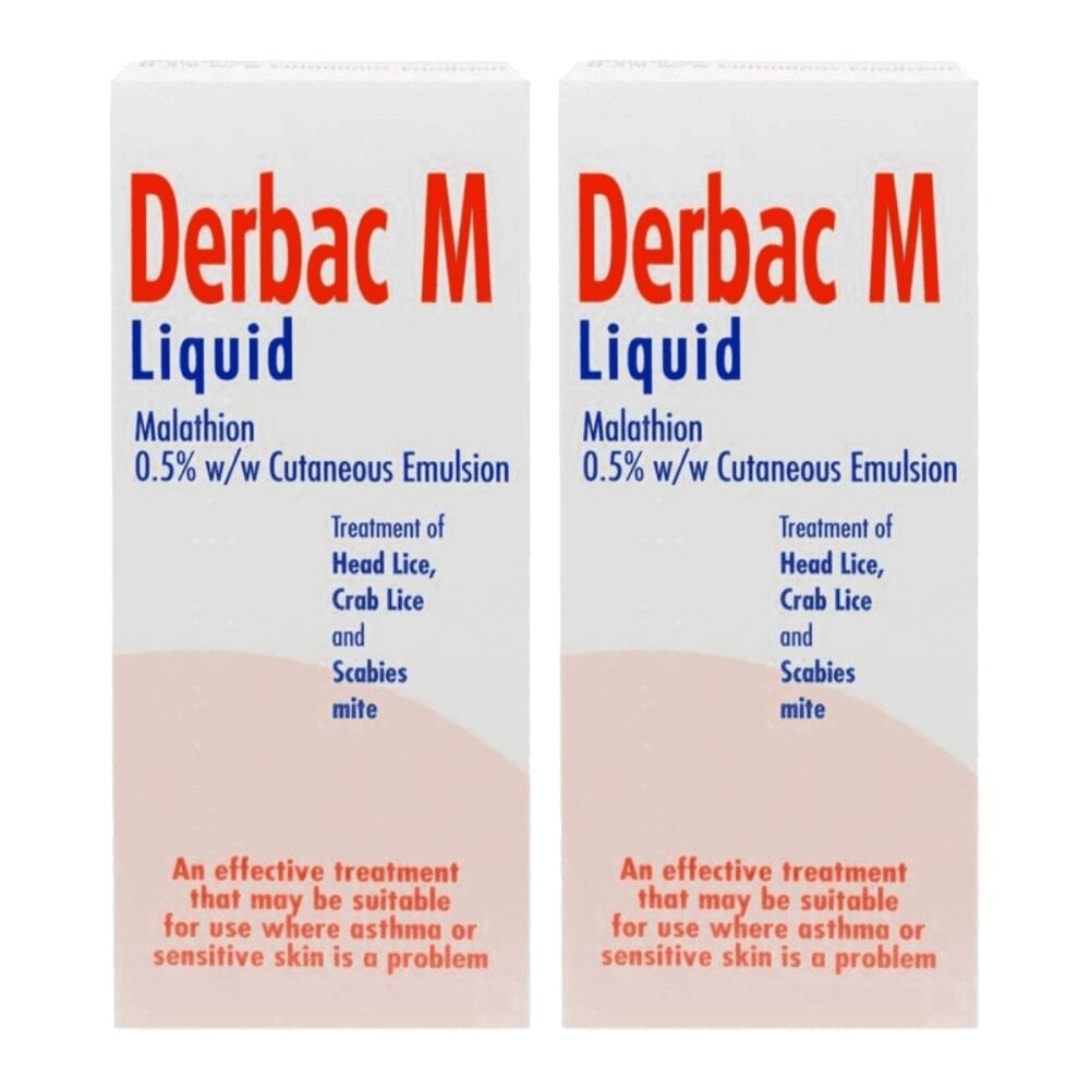 Derbac M Liquid - 150ml - 2 Packs product image - Fusion Pharmacy UK