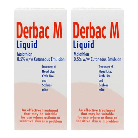 Derbac M Liquid - 150ml - 2 Packs product image - Fusion Pharmacy UK