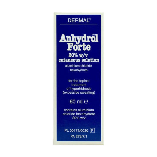 Anhydrol Forte Roll-On Solution - 60ml - 3 Packs
