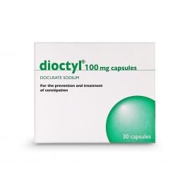 Dioctyl 100mg Capsules - Pack of 30 product image - Fusion Pharmacy UK