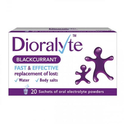 Dioralyte Blackcurrant - 20 Sachets