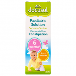 Docusol Paediatric Solution - 125ml product image - Fusion Pharmacy UK