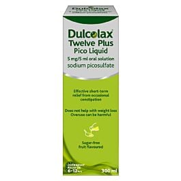 Dulcolax Twelve Plus Pico Liquid Laxative (Sodium Picosulfate) - 300ml product image - Fusion Pharmacy UK