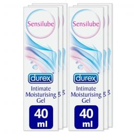 Durex Sensilube Intimate Moisturising Gel - 40ml - Pack of 6