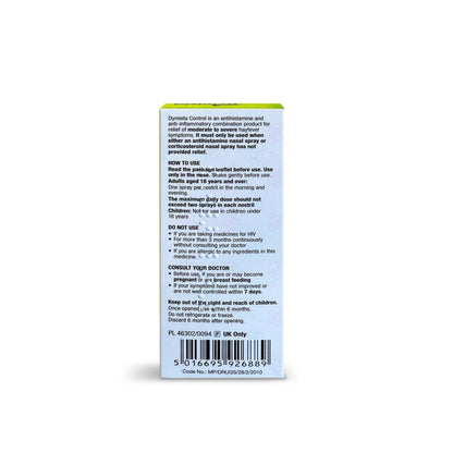 Dymista Control Hay Fever & Allergy Nasal Spray - 120 Sprays