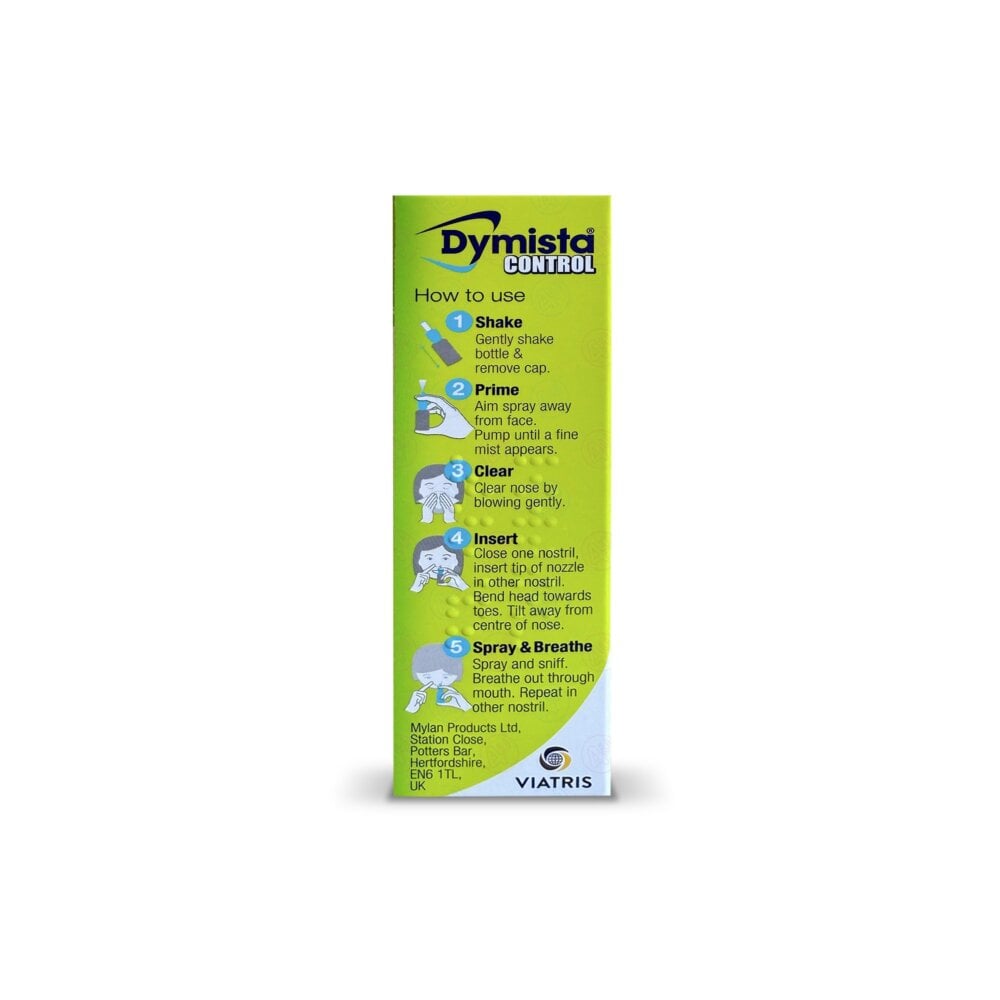 Dymista Control Hay Fever & Allergy Nasal Spray - 120 Sprays