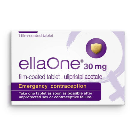 EllaOne Emergency Contraception "Morning After Pill" product image - Fusion Pharmacy UK
