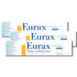 Eurax Anti-Skin Irritation Cream - 100g - 3 Pack product image - Fusion Pharmacy UK