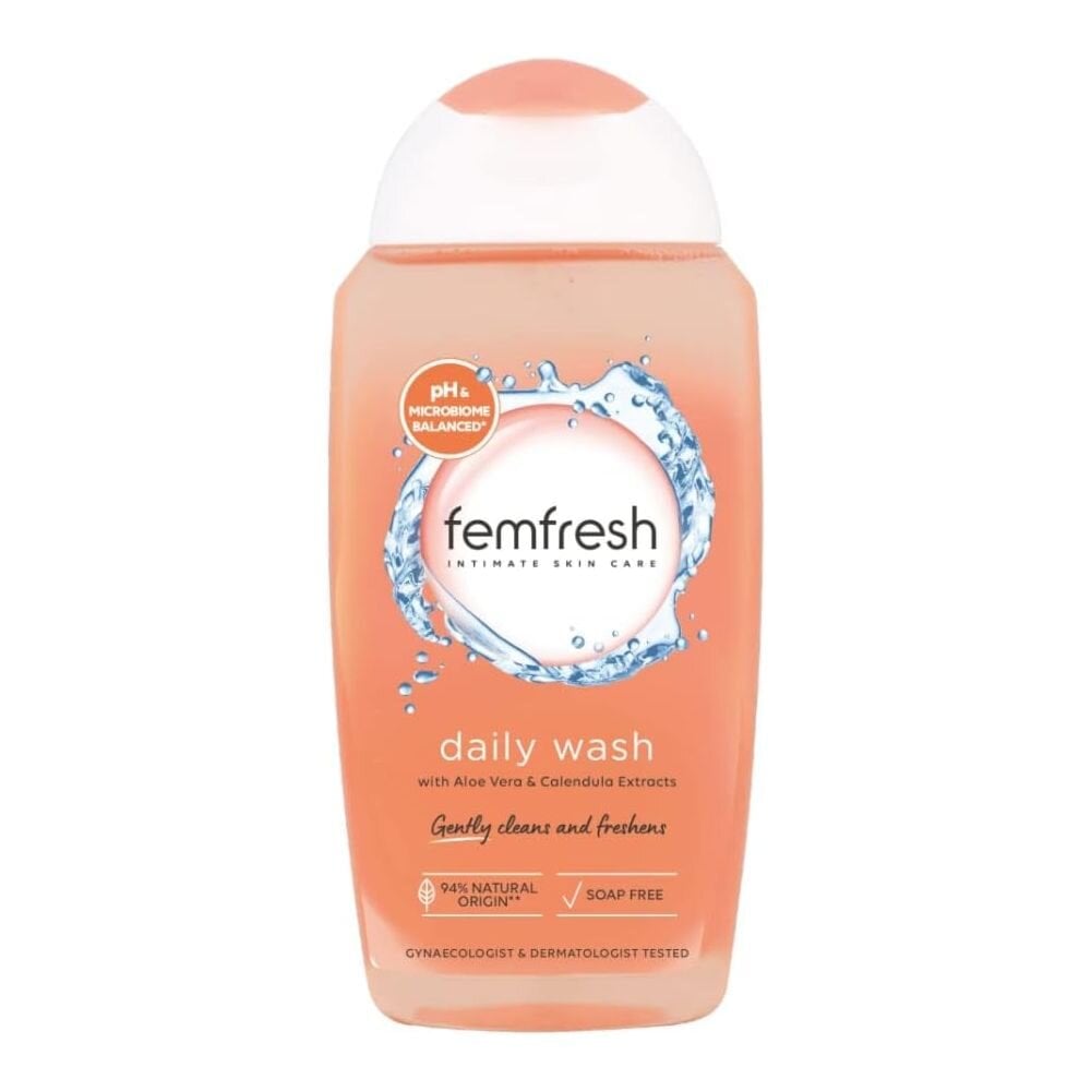 Femfresh Daily Intimate Hygiene Wash - 250ml product image - Fusion Pharmacy UK