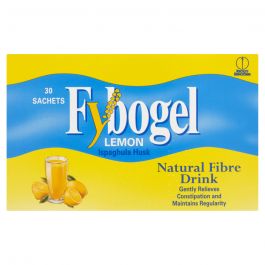 Fybogel Lemon Natural Fibre Drink - 30 Sachets product image - Fusion Pharmacy UK
