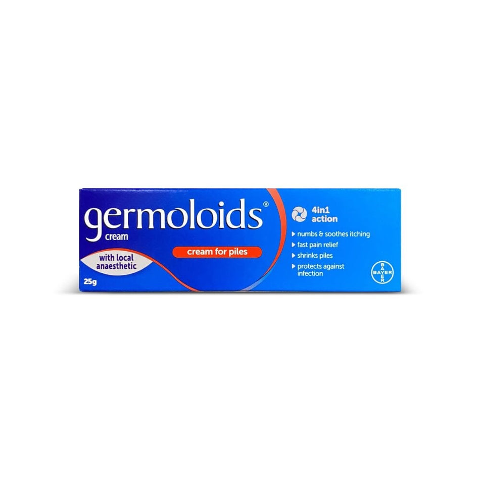 Germoloids Cream - 25g product image - Fusion Pharmacy UK