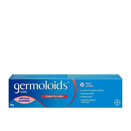 Germoloids Cream - 55g product image - Fusion Pharmacy UK