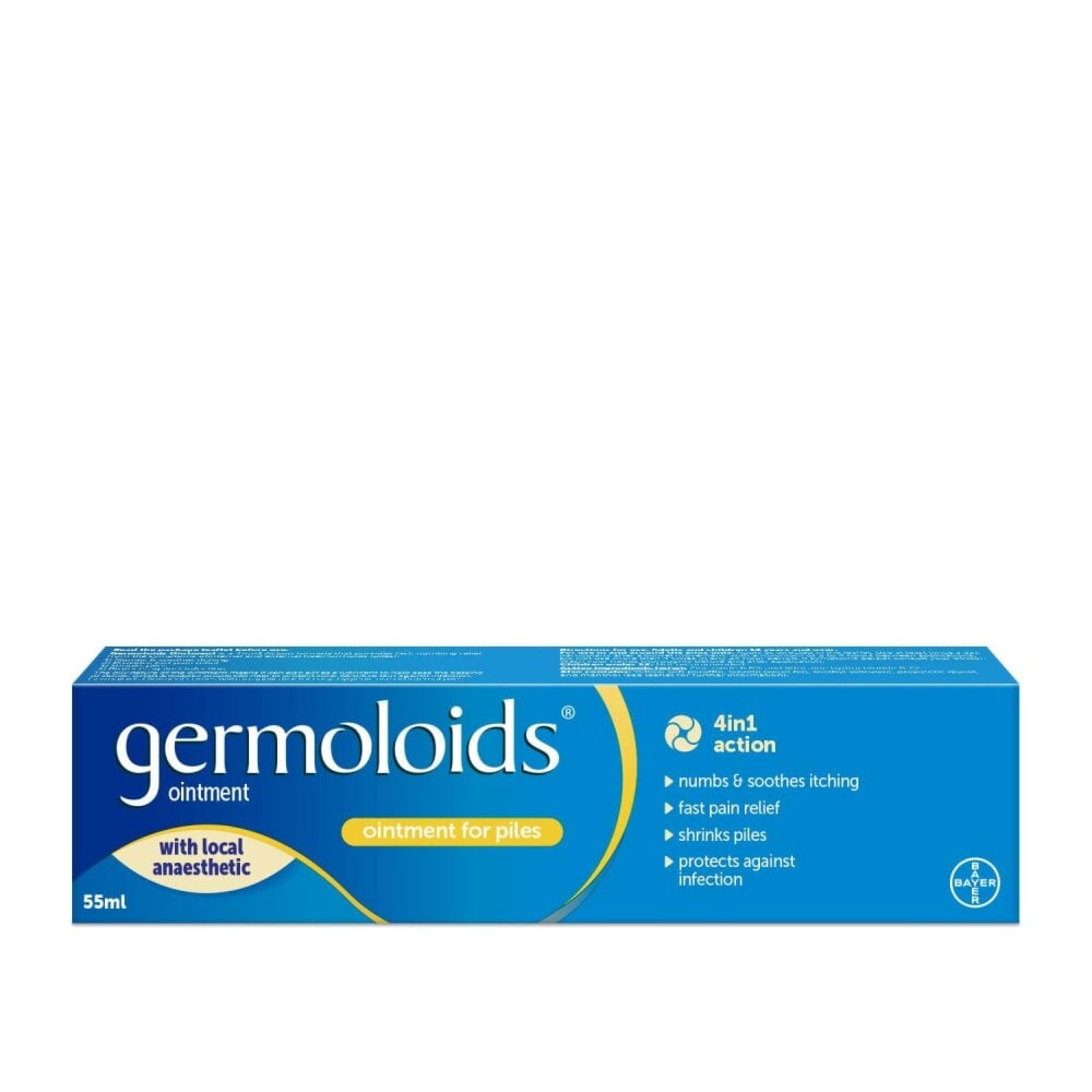 Germoloids Ointment - 55ml product image - Fusion Pharmacy UK